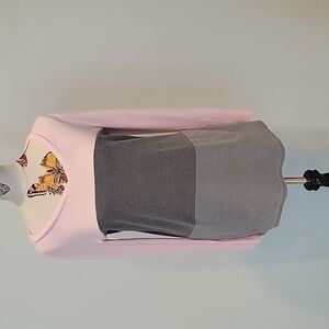 Yidarton pink and gray long sleeved tshit  lounge wear size small
